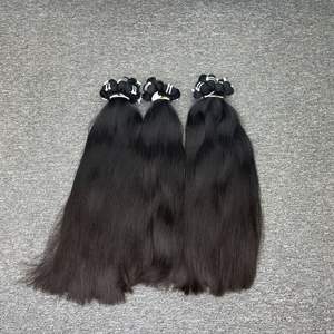 ผมคนแบบชาวแคมโบเดียนผมดิบจากธรรมชาติผมทอแบบมีผมคนเกรดผมตรงจาก100% - Product Image 4