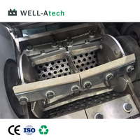 Trituradora de Residuos Plásticos de Alta Eficiencia con Malla de Filtrado, Máquina de Procesamiento de Reciclaje de Plástico, OEM Disponible