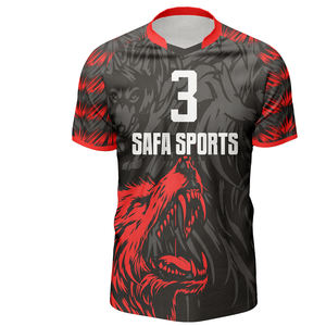 SAFA SPORTS Designs personnalisés T-shirt technique léger de paintball imprimé - Product Image 6