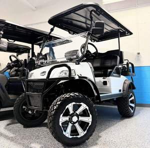 Carrito de Golf Elevado para 4+2 Personas, Vehículo Eléctrico Utilitario de Alta Gama para 6 Pasajeros, Precio de Fábrica, Gran Venta, Mejor Calidad - Product Image 2