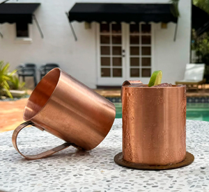 Pichet en cuivre pur haut de gamme avec couvercle anti-fuite polonais antique hydratation quotidienne améliorant l'immunité naturellement pour les cadeaux d'affaires - Product Image 1