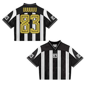 NEW 2024 style <b>Football</b> Player Jerseys Camisetas Men Sport Wear Club Vintage Mesh Soccer Jersey mans casual t shirt - Product Image 3