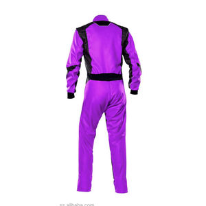 Combinaisons de course automobile personnalisables de haute qualité, best-seller, polyester, séchage rapide, respirant, coupe-vent, logo personnalisé - Product Image 3