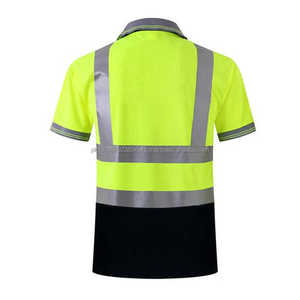 Camisa de Trabajo Personalizada para Hombre, Uniforme de Manga Larga, Camisas de Trabajo de Alta Visibilidad, Camiseta de Dos Tonos - Product Image 4