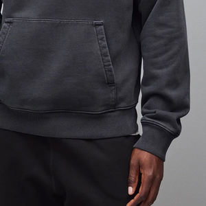 Sweat-shirt pour homme en matière confortable et respirante, couleur unie, pour usage extérieur, design à prix d'usine avec logo personnalisé - Product Image 4