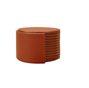 Premium Quality Leather Coaster Specially Design Most Demanding Low Price Use for Table Decor in Wedding Party <b>Bar</b> Restaurant - Product Image 1