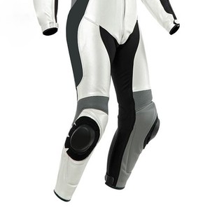 Trajes de moto hechos de cuero Kivotech 100% hechos de material de cuero genuino Trajes de cuero de una pieza para unisex - Product Image 4