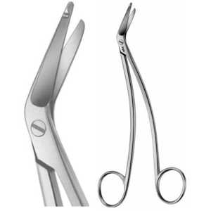 Ciseaux Taylor Dura de haute qualité, 6,5 pouces, SuperCut, motif robuste, sonde angulaire à 60 degrés, instruments chirurgicaux, acier inoxydable - Product Image 1