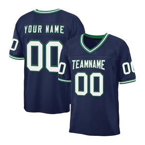 Camiseta de Fútbol Americano Personalizable al por Mayor, Transpirable, de Manga Corta, Alta Calidad, 100% Poliéster, Diseño del Mejor Fabricante - Product Image 6