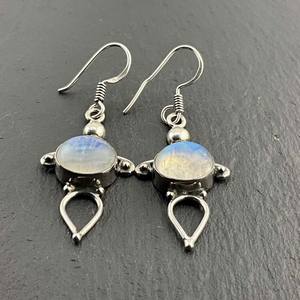 Pendientes de Aguamarina, Latón Chapado en Oro, Joyería Vintage Hecha a Mano, Certificado IGI, HARI OM CREATIONS, Temporada de Verano, Boda - Product Image 6