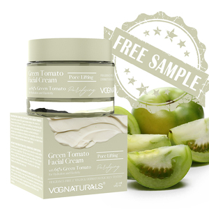 Crema Facial de Tomate Verde con Aloe Vera y Glicerina Crema Facial Hidratante Suave y Delicada - Product Image 2
