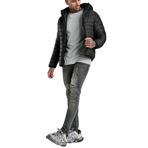 แจ็กเก็ตพองแฟชั่นฤดูหนาวให้ความอบอุ่นสำหรับแคมป์ปิ้งแจ็คเก็ตปักเป้าปักลายฟองสำหรับผู้ชายเสื้อออกกำลังกาย - Product Image 1