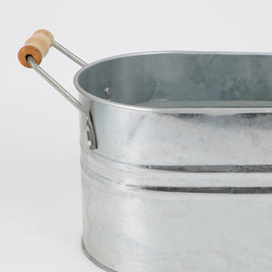 Nuevo Cubo de Hielo de Metal Galvanizado, Enfriador de Champán, Recipiente para Bebidas para Hoteles, Restaurantes, Bares, Fiestas y Eventos - Product Image 6