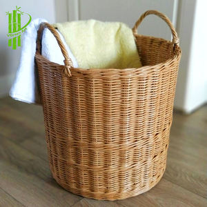 Cesta de almacenamiento de mimbre plegable redonda de nuevo diseño al por mayor para ropa cesta de ropa sucia del proveedor vietnamita - Product Image 5