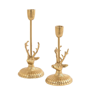 Restaurante Navidad decorativo Reno candelita portavelas regalo de Navidad velas boda fiesta decoración del hogar adorno de Navidad - Product Image 2