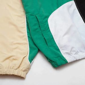 Prince Industry logotipo personalizado hombres 100% poliéster transpirable chaqueta cortavientos de talla grande Vintage a prueba de viento deportes al aire libre chaquetas - Product Image 5