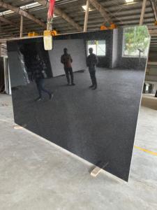 Losas de sierra de banda de granito negro indio Colección exótica moderna de calidad premium para espacios al aire libre Escaleras Cocina Villa Living - Product Image 4