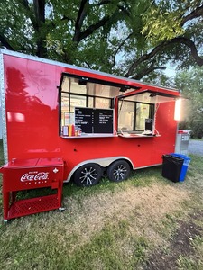 2024 Food Truck <b>Concession</b> <b>Trailer</b> 16'x8.5' Turnkey Business Fully Equipped Built-in Power Prep Space Outdoor Use for - Product Image 1