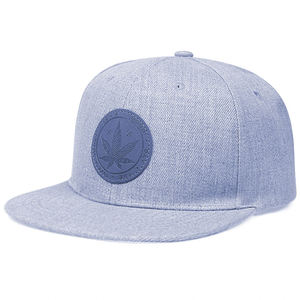 Casquette de baseball ajustable 100% coton unisexe en cuir de mouton véritable, accessoire à 5 panneaux en toile de denim pour extérieur décontracté - Product Image 6