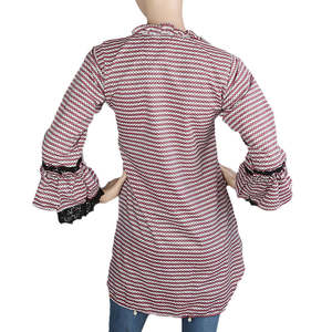 Women's Western <b>Top</b> - Tea Pink - Product Image 2