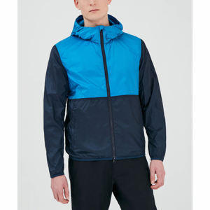 Veste d'extérieur coupe-vent vintage SoftShell pour homme en polyester imperméable coupe-vent surdimensionné à fermeture éclair avec col montant en tissu enduit - Product Image 6