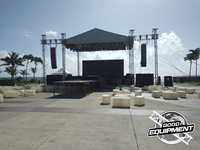 Torre de elevación de truss de escenario de aluminio/pre Rig Truss/DJ truss aluminio