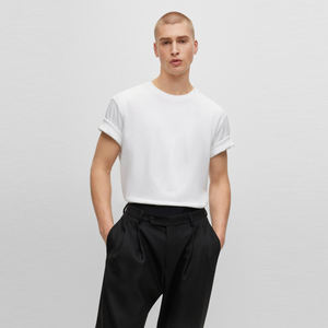 Camiseta de Algodón de 210g para Hombre, Ecológica, Resistente, con Serigrafía Personalizada, para Bordado y Diseño Reciclado - Product Image 2