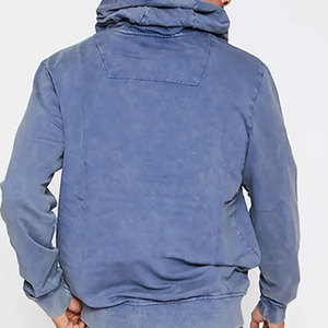 Conjunto Deportivo para Hombre Talla Grande XL, Estilo Acid Wash, con Logotipo Personalizado, para Entrenamiento de Invierno, con Bolsillos Delanteros y Tejido Elástico en Cuatro Direcciones - Product Image 6