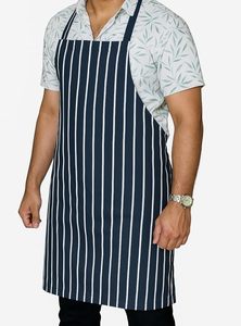 Tablier de cuisine sans manches 100% coton, tissu sergé imprimé, doux pour la maison, l'hôtel ou les restaurants, utilisation estivale, salles de bain - Product Image 2