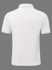 เสื้อโปโลผู้ชายพร้อมพิมพ์แบบกําหนดเองมาถึงราคาที่ดีที่สุดขนาดผู้ใหญ่ฤดูร้อนสวมเสื้อโปโลสําหรับผู้ชาย - Product Image 2