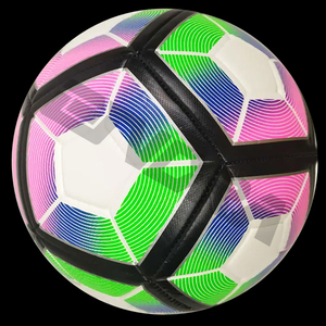 Ballon de football de taille officielle en PVC premium pour l'entraînement, les matchs, les jeux, la pratique, de haute qualité, durable, léger, toucher lisse - Product Image 6