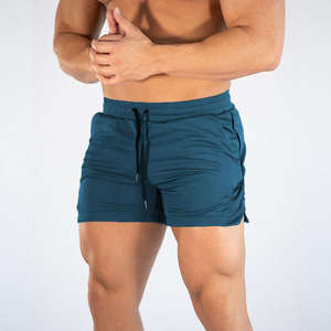 Pantalones cortos ajustados de algodón 100% para hombre, pantalones cortos transpirables de secado rápido para correr, ropa de verano, material ligero, diseño de malla - Product Image 1