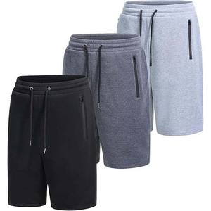 2025 Bodybuilding <b>Men's</b> High Waist 100% Cotton Gym Fitness Sweat <b>Shorts</b> Winter <b>Fleece</b> with Pockets Solid Pattern Streetwear - Product Image 2