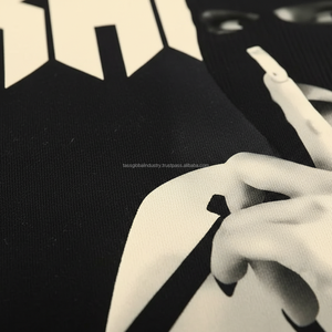 High Quality Eco-Friendly Heavyweight Boxy Oversized Streetwear T-<b>Shirt</b> Custom Screen Print Heavy Cotton Cropped Graphic Men - Product Image 3