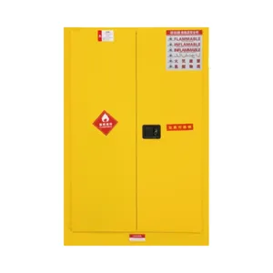 Double Bottle All-Steel Explosion-Proof Safety Cabinet Laboratory Grade Gas Cylinder Nitrogen Hydrogen Acetylene Outdoor Use