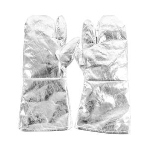 Gants de soudage à haute température de meilleure qualité Gants aluminisés résistants à la chaleur Gants de travail de sécurité pour soudeur - Product Image 4