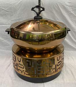 Hand Made Top Selling Stainless Steel Catering Rose Gold Buffet Chafing <b>Dish</b> Restaurant Party Food Warmer Hanging Chafing <b>Dishes</b> - Product Image 4