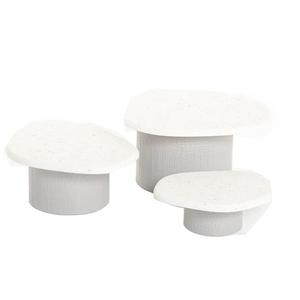 Support de gâteau en marbre de style unique pour la décoration de la vaisselle à la maison Support de service de gâteau Décoration de fête d'anniversaire Serveur de gâteau - Product Image 2