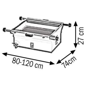 Meclube 90L Équipement de véhicule Unité de vidange d'huile épuisée pour les fosses - Product Image 2