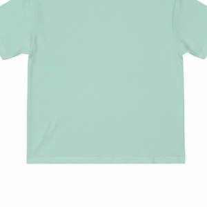 Camiseta de Algodón 100% para Niños Pequeños, Cuello Acanalado Suave, Manga Corta, Ajuste Flexible para Niños en Crecimiento, Ropa Informal para el Día a Día - Product Image 4