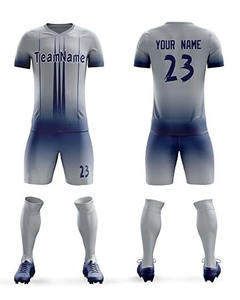 Kit d'uniformes de football pour enfants avec logo personnalisé et chaussettes pour jeunes joueurs - Product Image 6