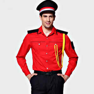 Uniforme OEM para guardias, juego personalizado de dos piezas para equipos de recepción o instalaciones de eventos del personal del mostrador de entrada - Product Image 4