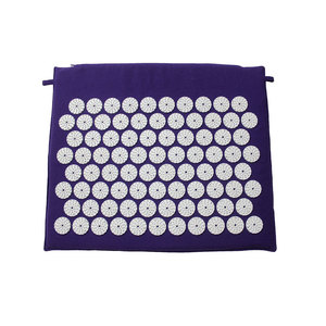 Mini alfombrilla de acupresión Extra larga de nuevo diseño (rectángulo) 100% algodón mejorado cómodo para Yoga y meditación precio razonable - Product Image 1