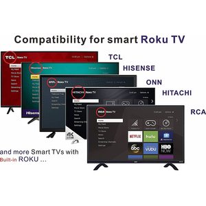 Telecomando Roku adatto a tutti i telecomandi a infrarossi della televisione Roku Tv