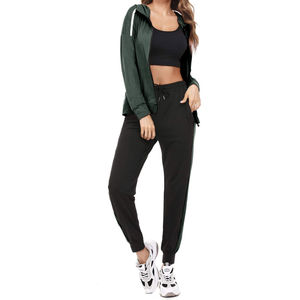 ชุดวอร์มผู้หญิงมีซิปแบบเรียบใส่สบายมีหลายสีสินค้ามาใหม่ชุดวอร์มสำหรับฤดูหนาว - Product Image 6