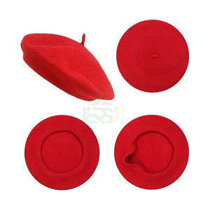 Boina Francesa de Poliéster para Mujer, Gorro de Punto Elegante, Elástico, Clásico, Suave, Cálido y Estilizado para las Cuatro Estaciones - Product Image 5