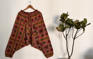 Joggers Harem bohemios sostenibles para mujer, ropa de descanso informal transpirable de lona de algodón suave, Yoga de invierno, tamaño libre, cómodo - Product Image 2