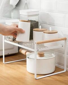 Direct From Manufacture Metal <b>Spice</b> Rack 2 Part Kitchen Corner Home &n Kitchen Accessories Storage <b>Holder</b> Racks - Product Image 4