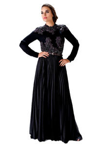 Collection d'abaya de luxe de Dubaï pour les musulmanes du Moyen-Orient - Product Image 4