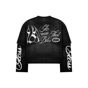 Sudadera Corta Cuadrada Premium Personalizada para Hombre, Sudadera con Capucha Estilo Urbano, Logotipo Bordado, Transpirable, DTG DTF, Talla Grande, Manga Larga - Product Image 3